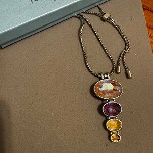 Autumn Delite Pendant - Touchstone Crystal